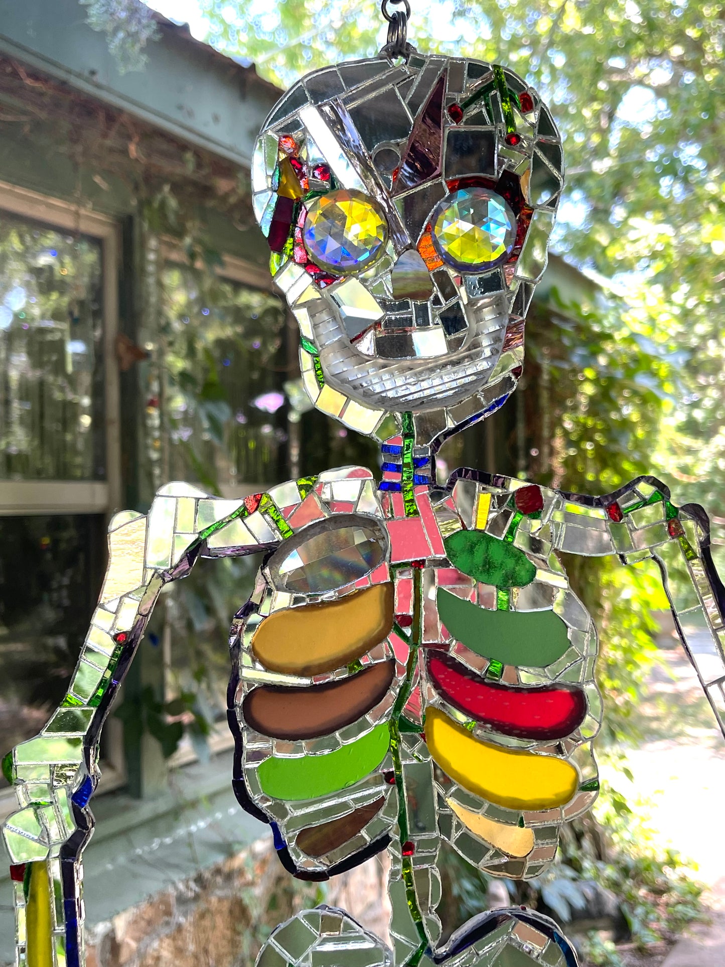 Dazzling Mirror Mosaic Skeleton 30+”