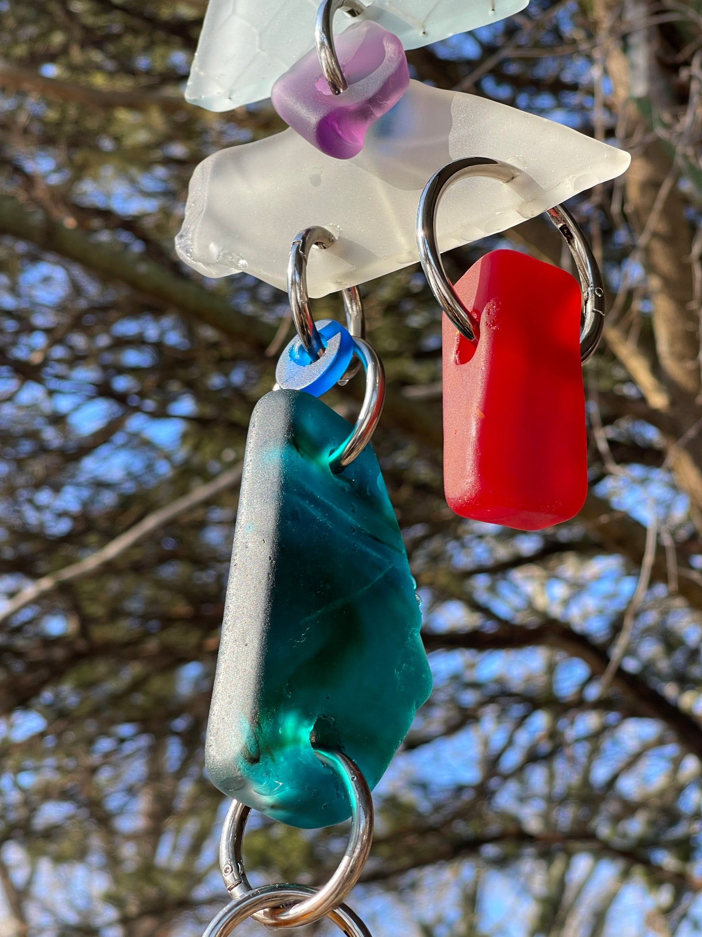 Chunky Repurposed Glass Sun Chain