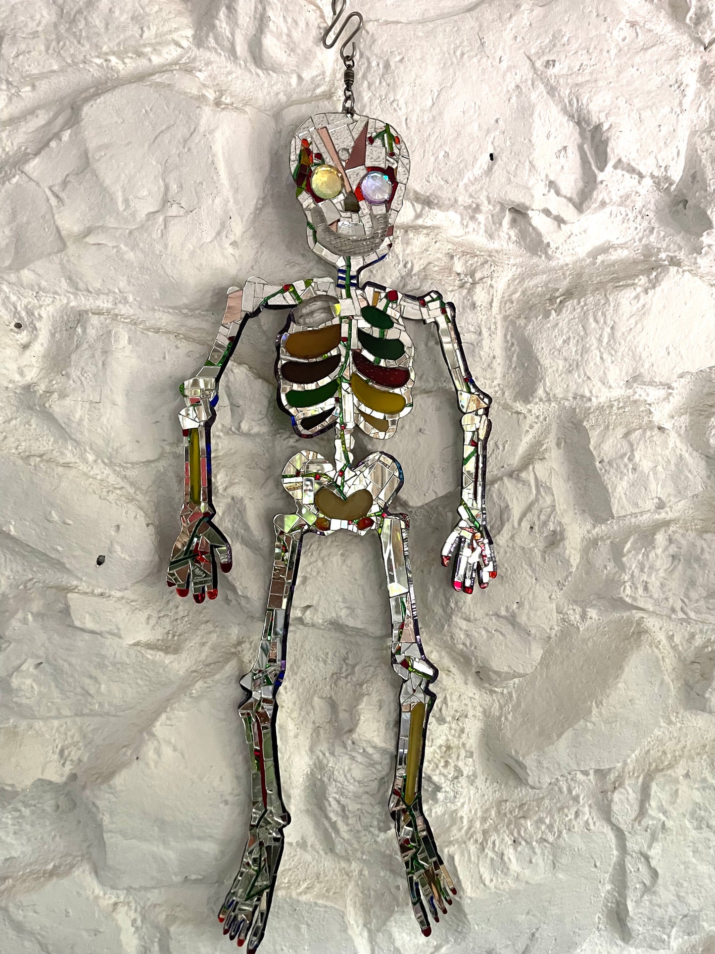 Dazzling Mirror Mosaic Skeleton 30+”