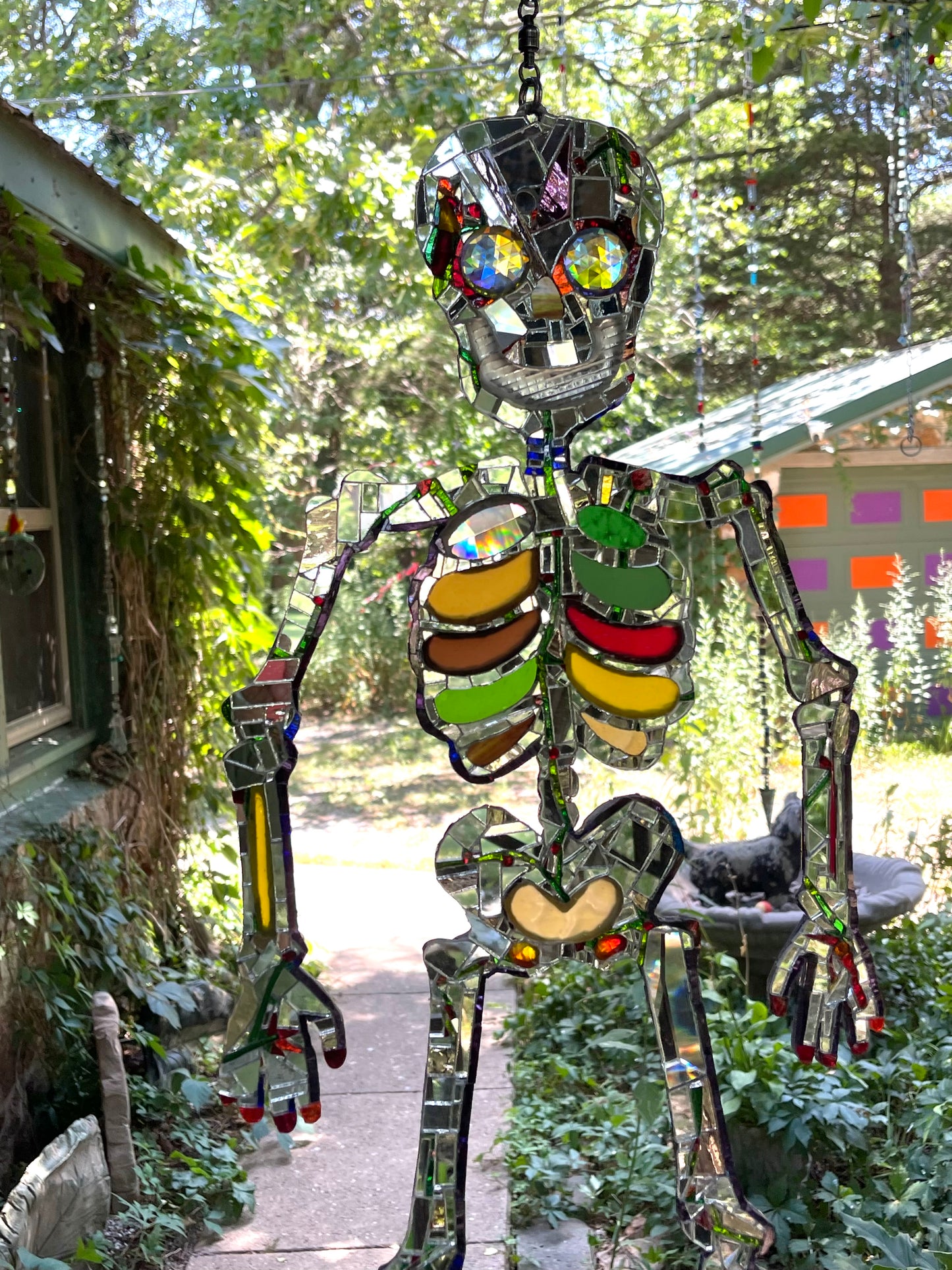 Dazzling Mirror Mosaic Skeleton 30+”