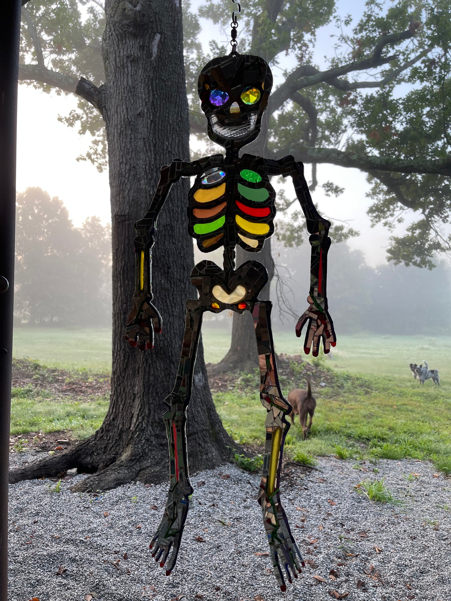 Dazzling Mirror Mosaic Skeleton 30+”