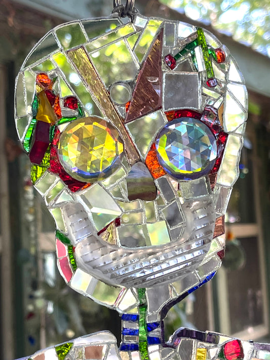 Dazzling Mirror Mosaic Skeleton 30+”