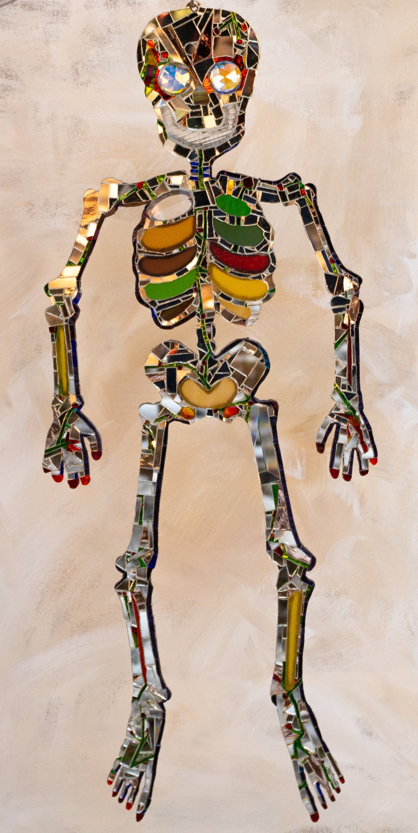 Dazzling Mirror Mosaic Skeleton 30+”