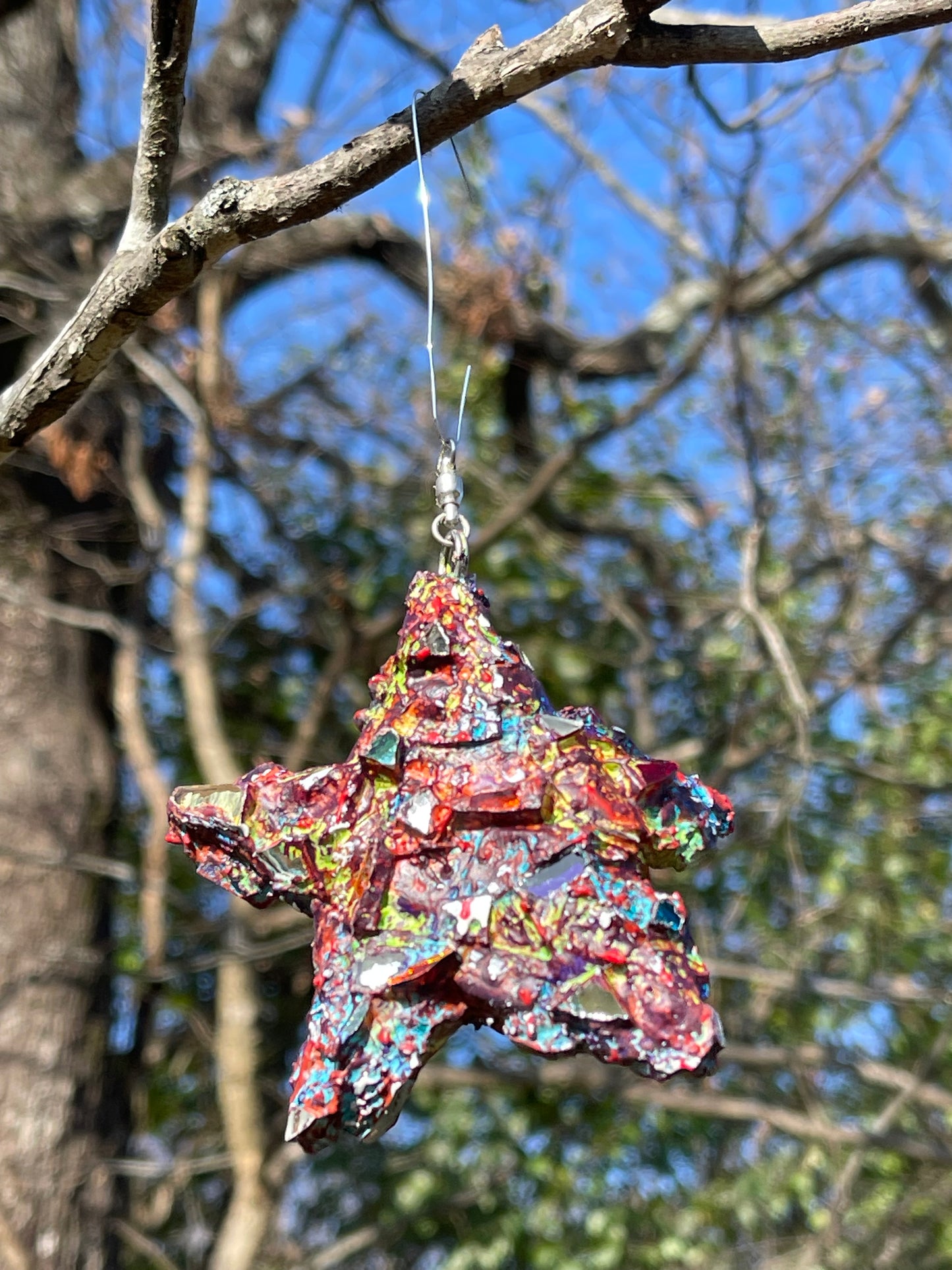 Industrial Chic Star Ornament