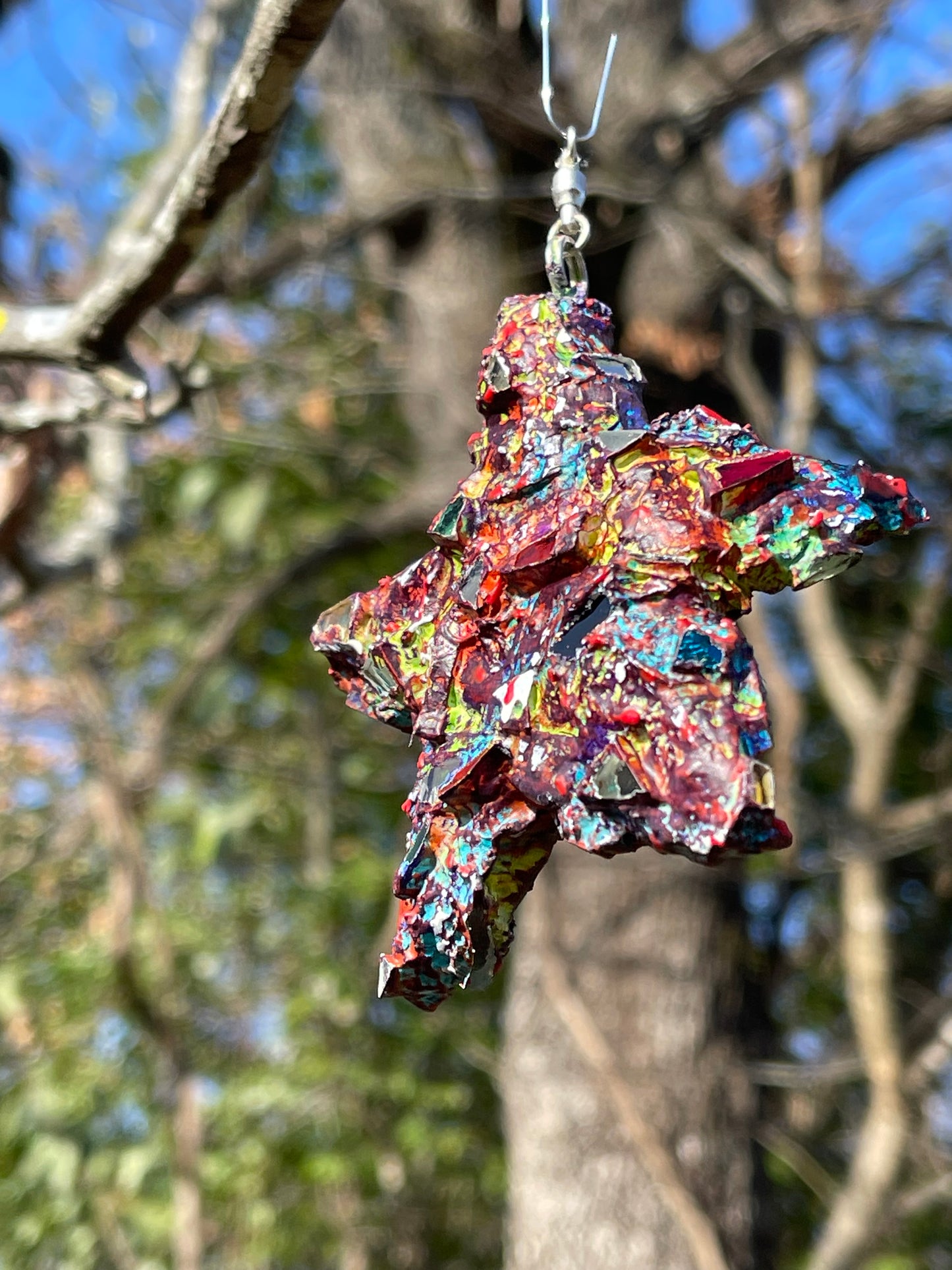 Industrial Chic Star Ornament