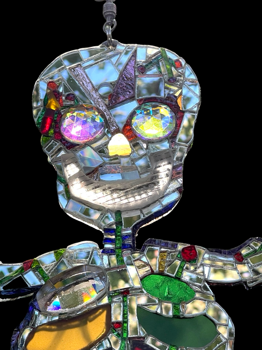 Dazzling Mirror Mosaic Skeleton 30+”