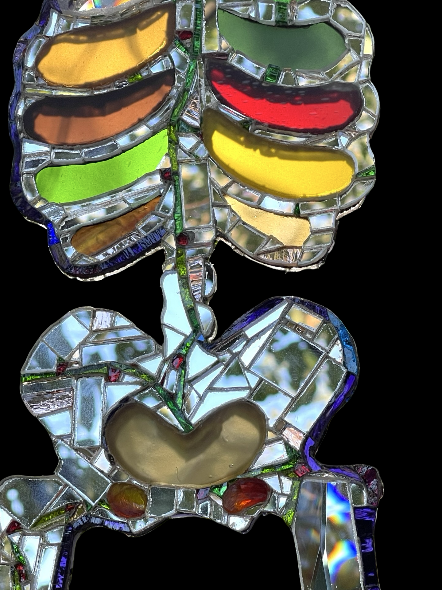 Dazzling Mirror Mosaic Skeleton 30+”