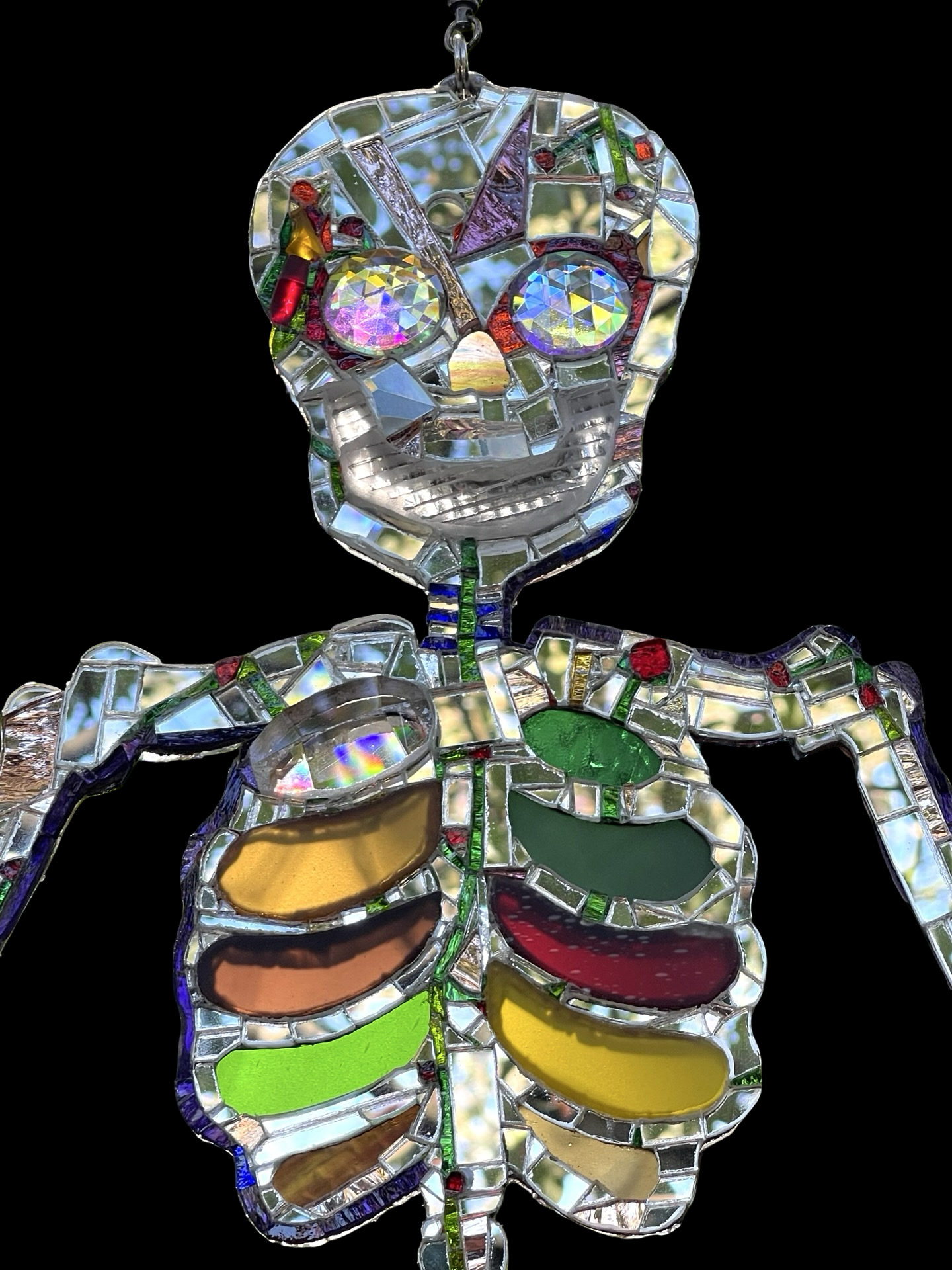 Dazzling Mirror Mosaic Skeleton 30+”
