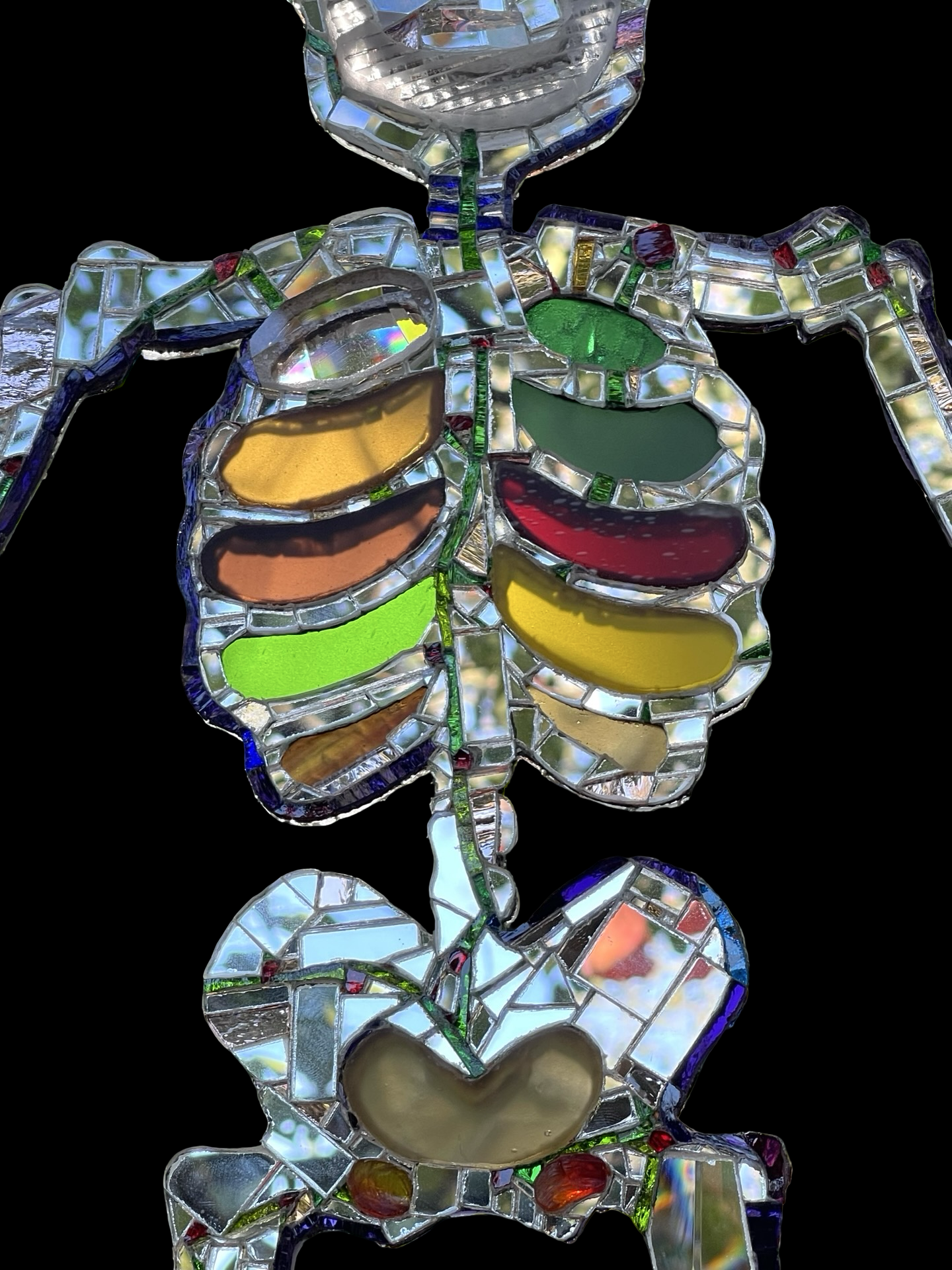 Dazzling Mirror Mosaic Skeleton 30+”